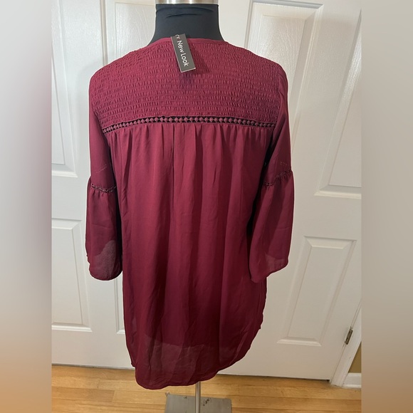 New Look Red Relaxed Blouse - Picture 2 of 8